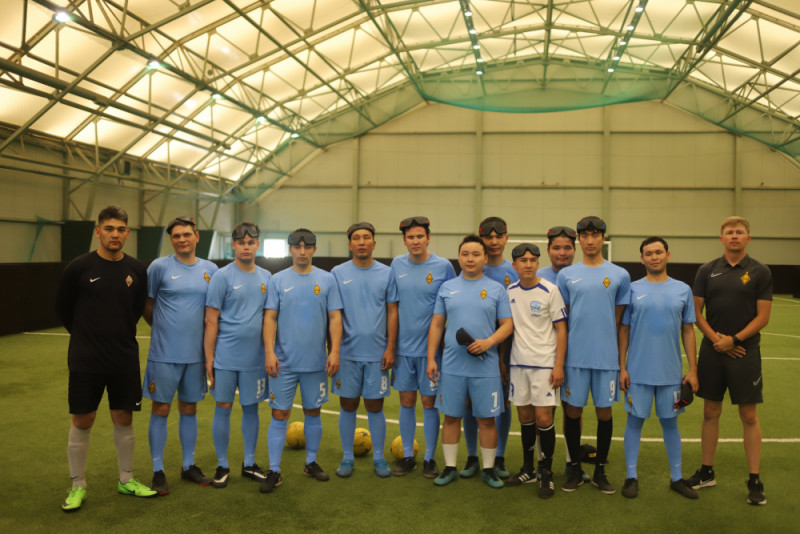 Стартовал учебно-тренировочный сбор национальной сборной Казахстана Blind Football