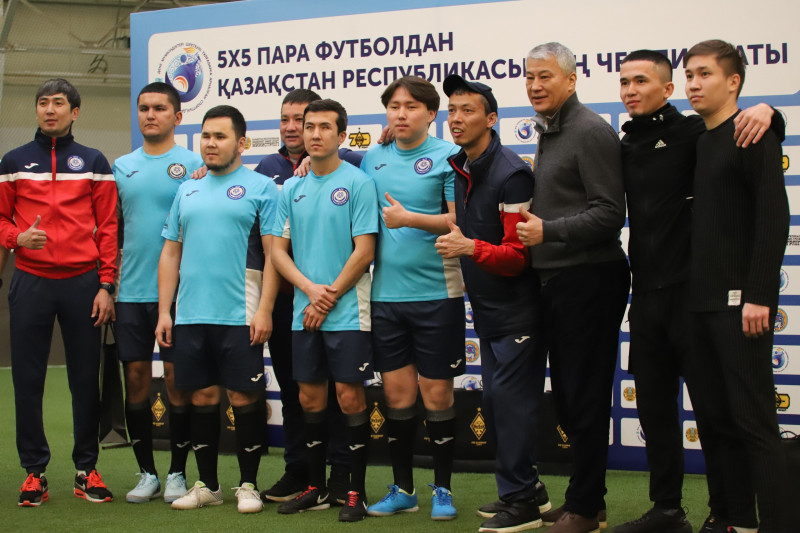 ​В Алматы завершился первый этап Чемпионата РК по футболу среди незрячих сезона 2024